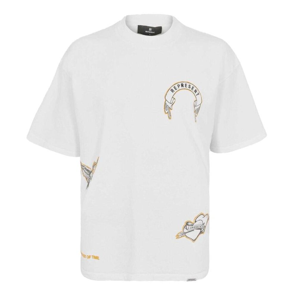 Represent Mens Legacy Oversized T-Shirt / Vintage White